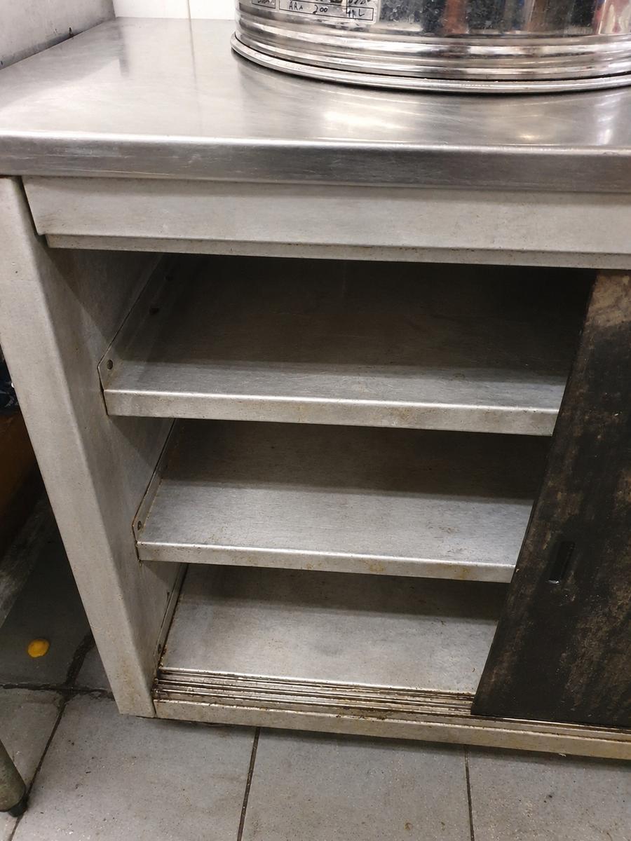 Spotless kitchen cabinet interior after Vclear deep clean